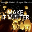 Rainmaker trailer: Make it personal. Make it matter.